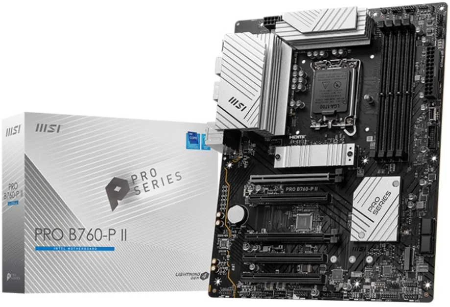 Pagrindinė plokštė MSI PRO B760-P II