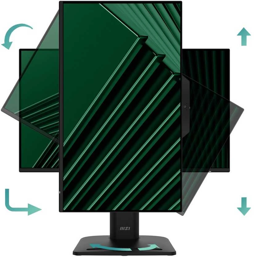 Monitorius MSI PRO MP242PMG / 23.8″ / FHD / IPS / 120Hz / 1ms (MPRT) / juodos spalvos – adjustable stand
