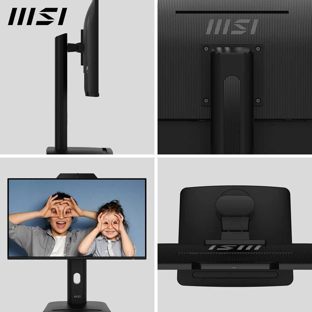 Monitorius MSI PRO MP242PMG / 23.8″ / FHD / IPS / 120Hz / 1ms (MPRT) / juodos spalvos – adjustable stand