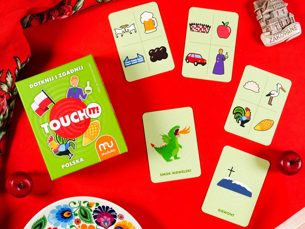 „Muduko Touch IT“ žaidimas – Lenkija: palieskite ir atspėkite, kas yra kitoje pusėje GR0729