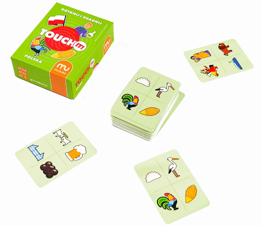 „Muduko Touch IT“ žaidimas – Lenkija: palieskite ir atspėkite, kas yra kitoje pusėje GR0729