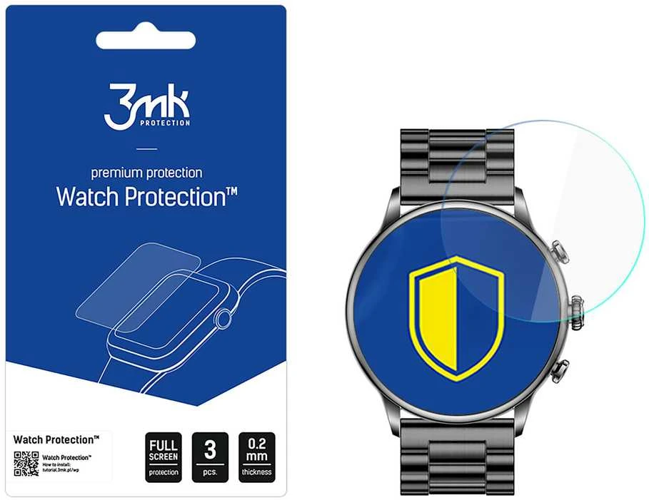 3Mk apsauga „myPhone Watch Elegant 2“ – 3mk laikrodžio apsauga ARC