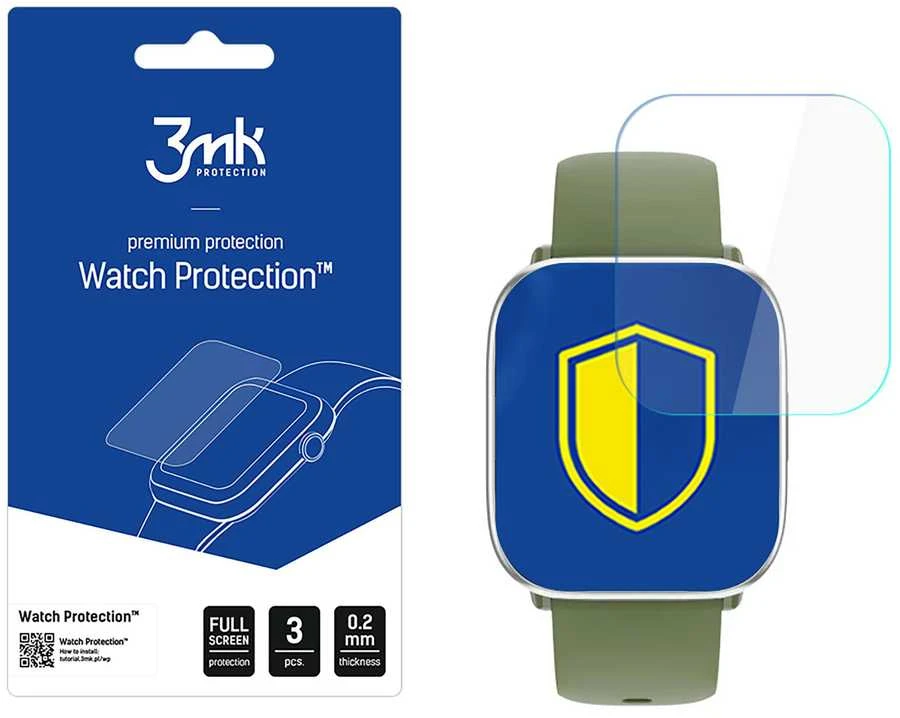 3Mk apsauga „myPhone Watch Pastel“ – 3mk laikrodžio apsauga ARC