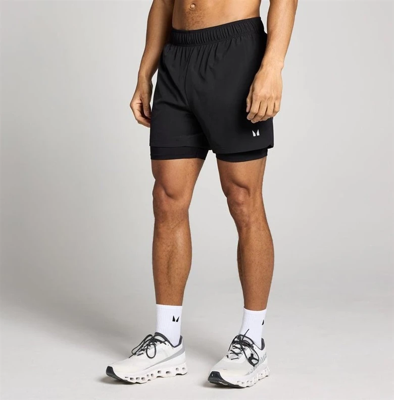 MYPROTEIN MY PROTEIN MEN'S TRAINING SHORTS Juodas 2IN1 M