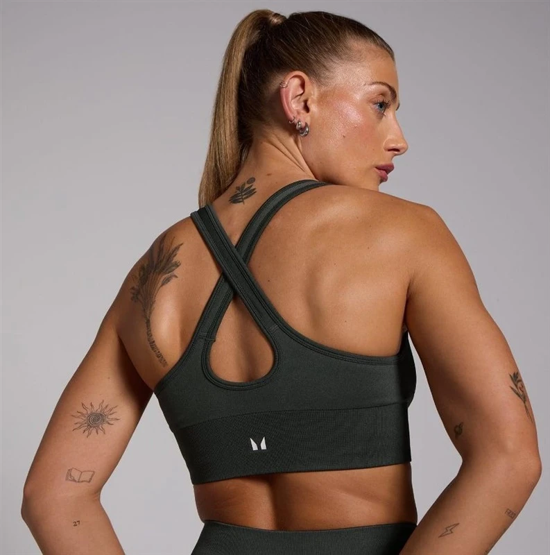 MYPROTEIN Women's Seamless My Protein Bra Pilkas M