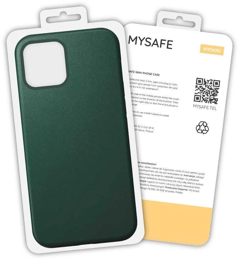 Dėklas MYSAFE CASE SKIN IPHONE 12 PRO MAX Žalias BOX