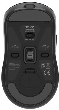 Pelė žaidimams FURY TANTO T4 WIRELESS 12000 DPI Juodas