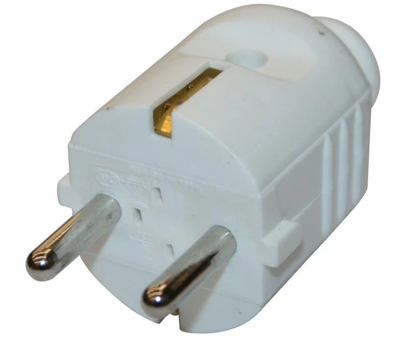 N_L Kištukas N&L, 3P, 16A, 250V, baltos spalvos