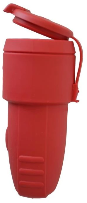 N_L Ilgintuvo lizdas N&L, 3P, 16A, 250V, IP44, raudonos spalvos