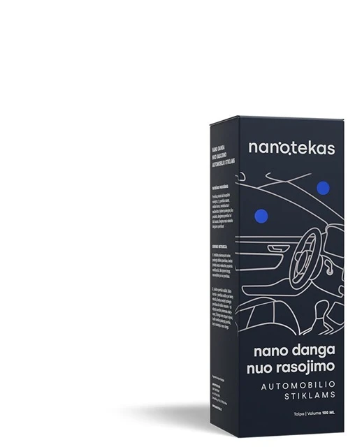 Nanotekas NANO DANGA Automobilio stiklams nuo rasojimo, 100 ml