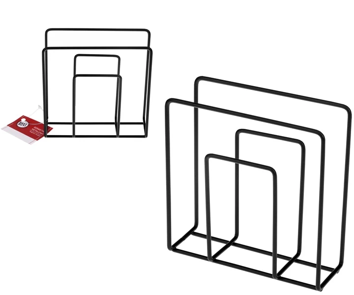 NAPKIN HOLDER Juodas