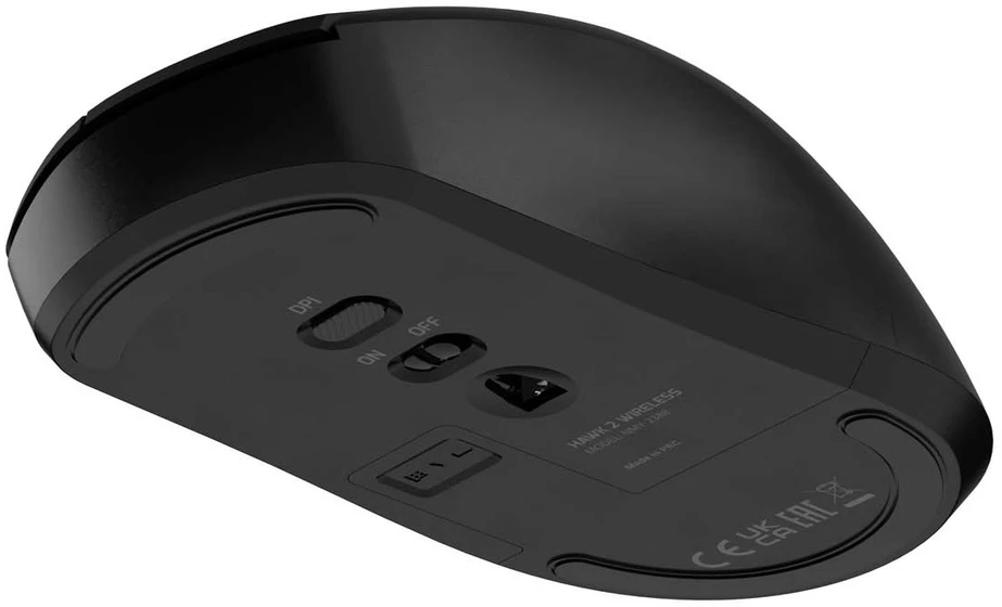 NATEC Hawk 2 Belaidė pelė Universal dešinei rankai RF belaidė lazerinis 3200 DPI