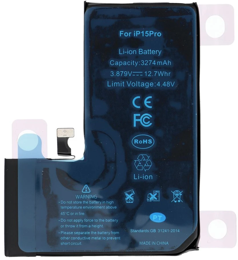 Ncc Baterija for iPhone 15 pro 3274mAh Diagnosable USED