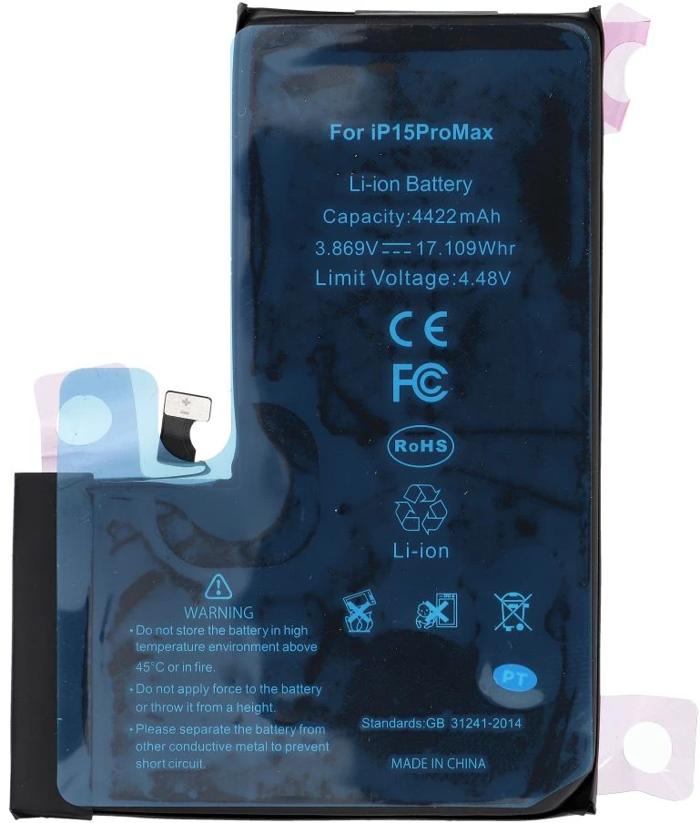 Ncc Baterija for iPhone 15 pro MAX 4422mAh Diagnosable USED