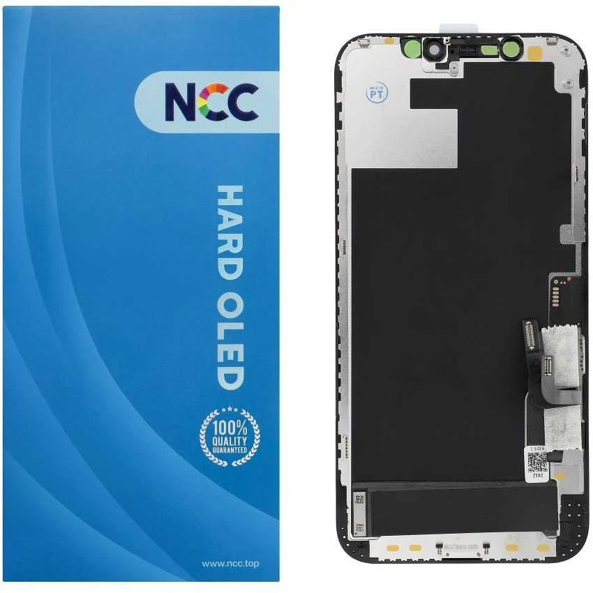 NCC LCD ekranas, skirtas IPHONE 12 / 12 Pro, kietasis OLED (palaiko IC transplantaciją)