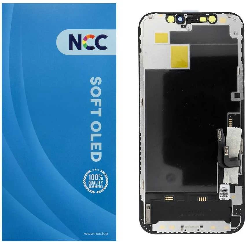 NCC LCD ekranas, skirtas IPHONE 12 / 12 Pro, minkštas Oled ekranas (palaiko IC transplantaciją)