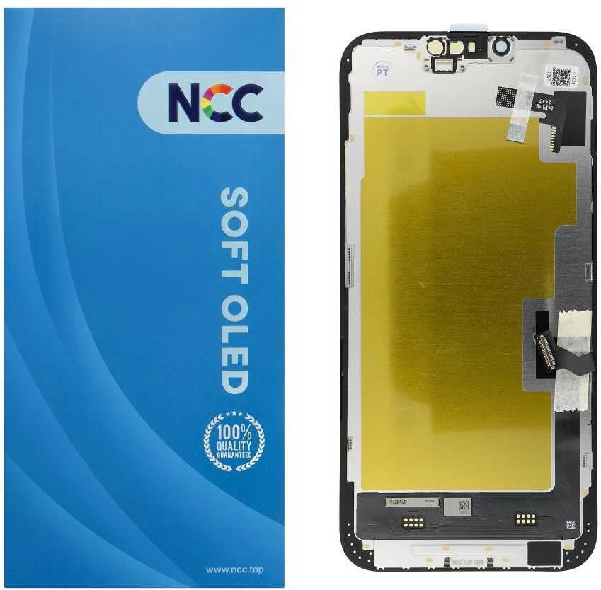 NCC LCD ekranas, skirtas „iPhone 14 Plus“ minkštam OLED (palaiko IC transplantaciją)