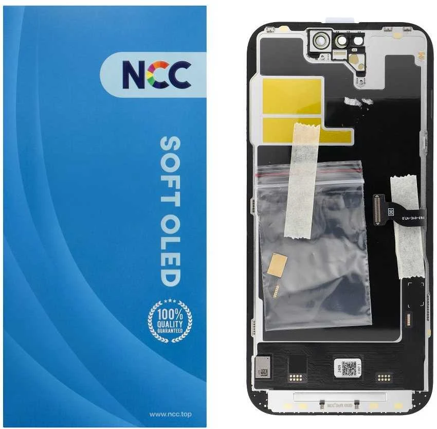 NCC LCD ekranas, skirtas iPhone 14 Pro, minkštas Oled (palaiko IC transplantaciją)