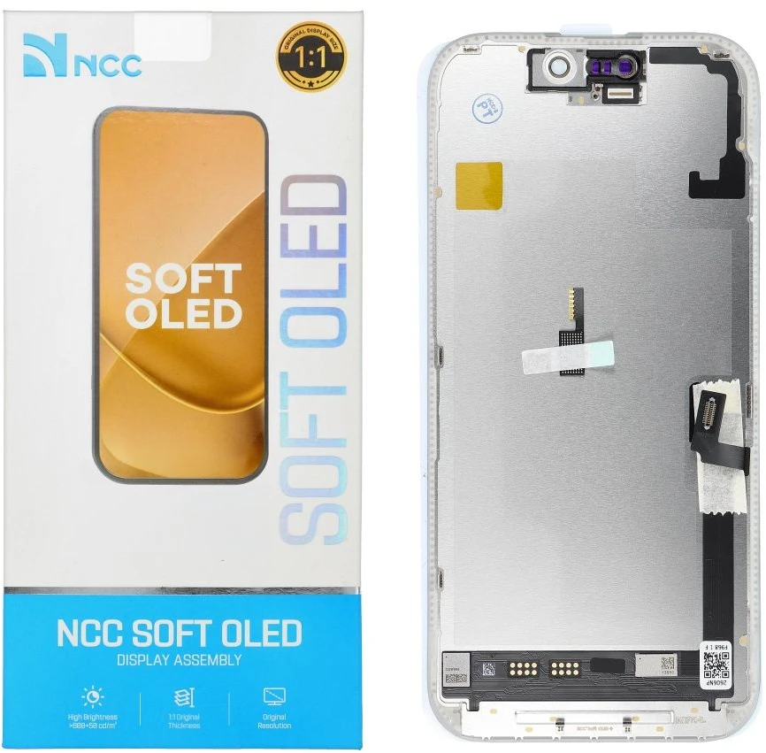 NCC LCD Ekranas for IPHONE 17 120 Hz Soft Oled (Support IC Transplant)