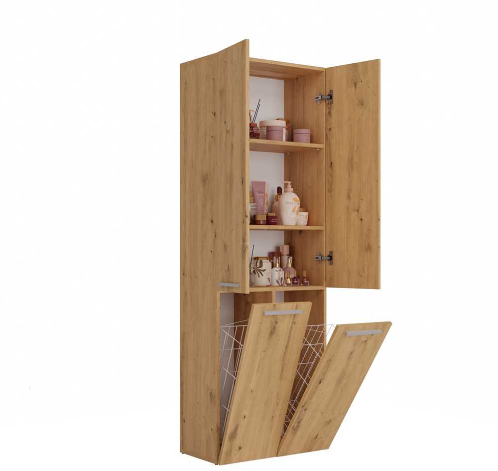 Top E Shop Topeshop NEL 2K DD ART KPL vonios spintelė Ąžuolas
