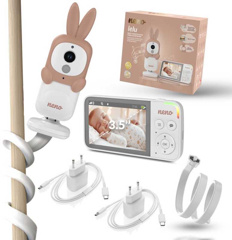 NENO LELU ELECTRONIC BABY NANNY WITH WIRELESS RECEIVER