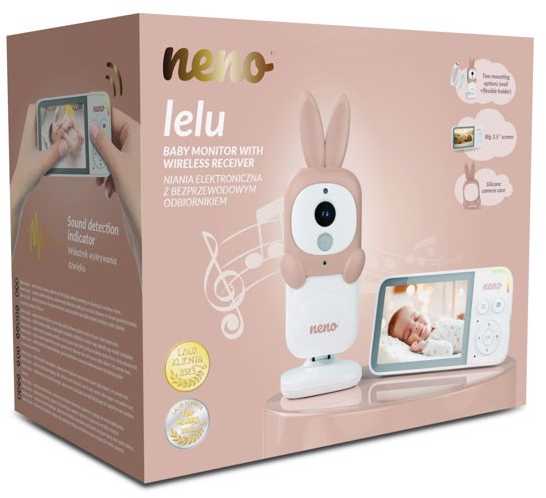 NENO LELU ELECTRONIC BABY NANNY WITH WIRELESS RECEIVER