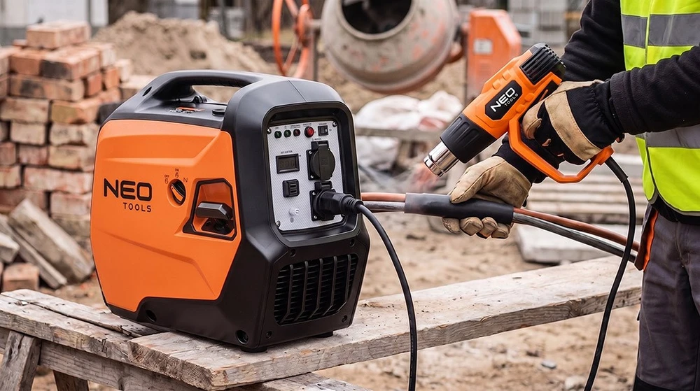Neo Tools generatorius inwertorowy 3200W