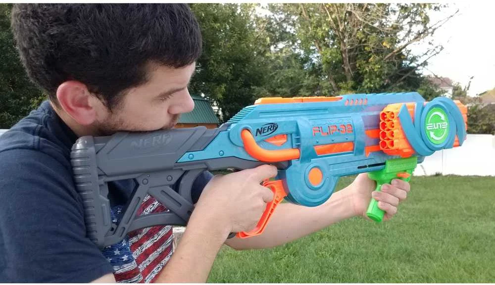 Hasbro „Nerf Pistol Launcher Elite 2.0 Flip-32