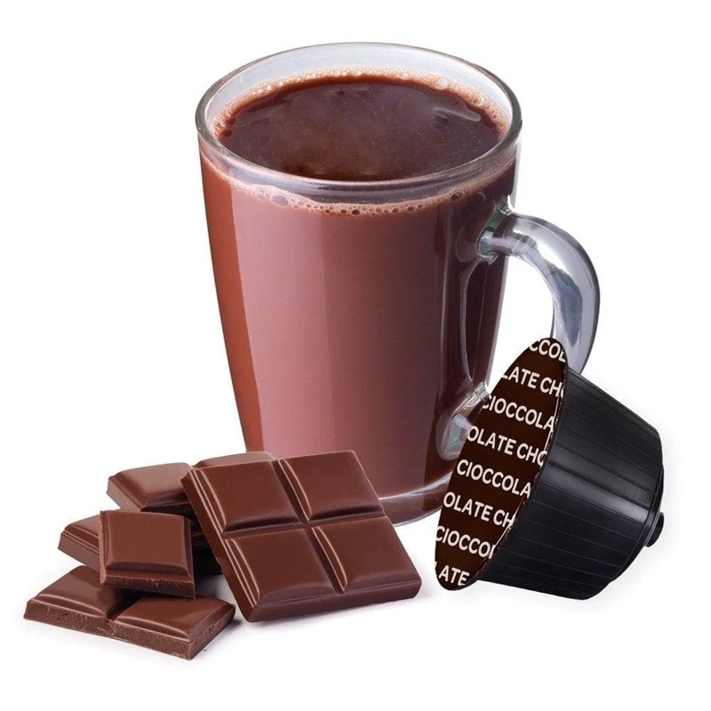 Kavos kapsulės NERONOBILE CIOCCOLATO, 16 vnt.