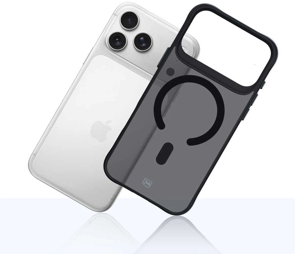Dėklas 3MK Smoke MagCase skirtas Apple Apple iPhone 17 Pro