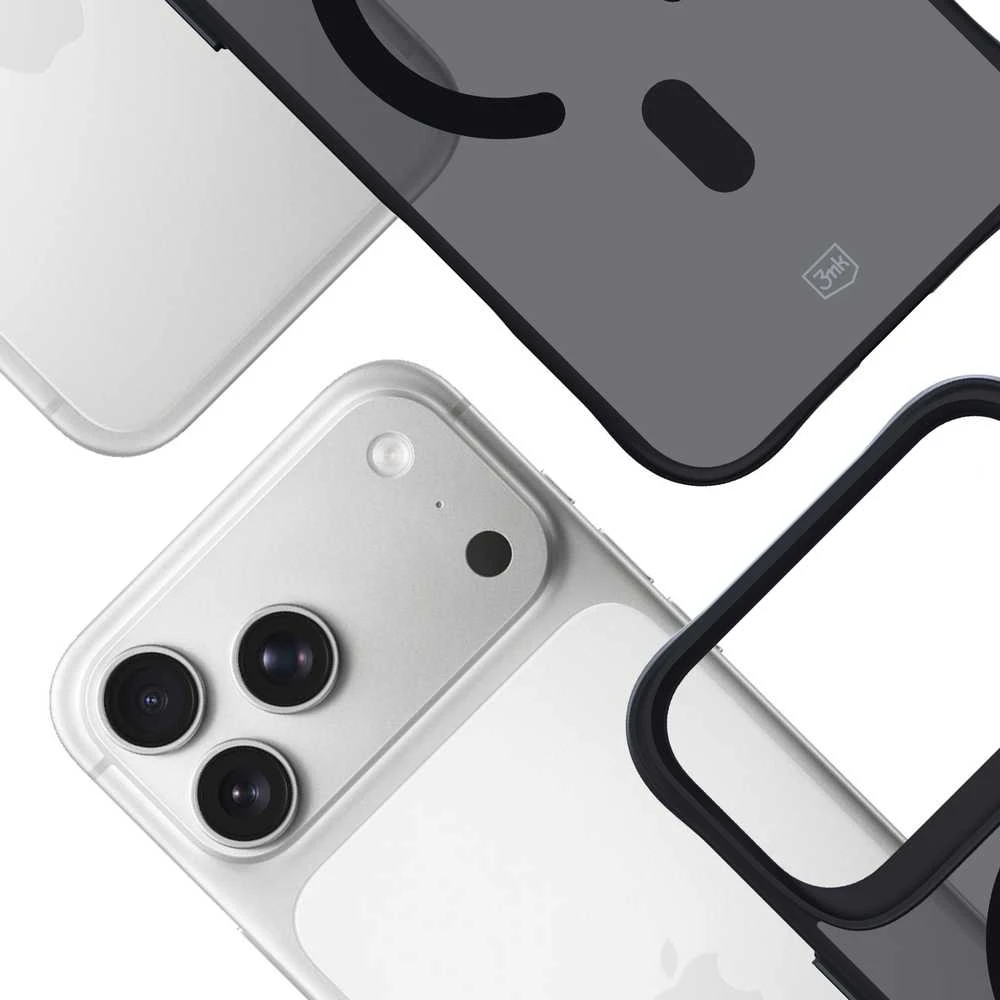 Dėklas 3MK Smoke MagCase skirtas Apple Apple iPhone 17 Pro