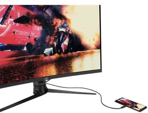 Žaidimų monitorius ASUS ROG Strix XG32VC, 31.5", WQHD (2560 x 1440), 170 Hz, 1ms MPRT, Extreme Low Motion Blur Sync, 125% sRGB, FreeSync Premium Pro, DisplayHDR™ 400