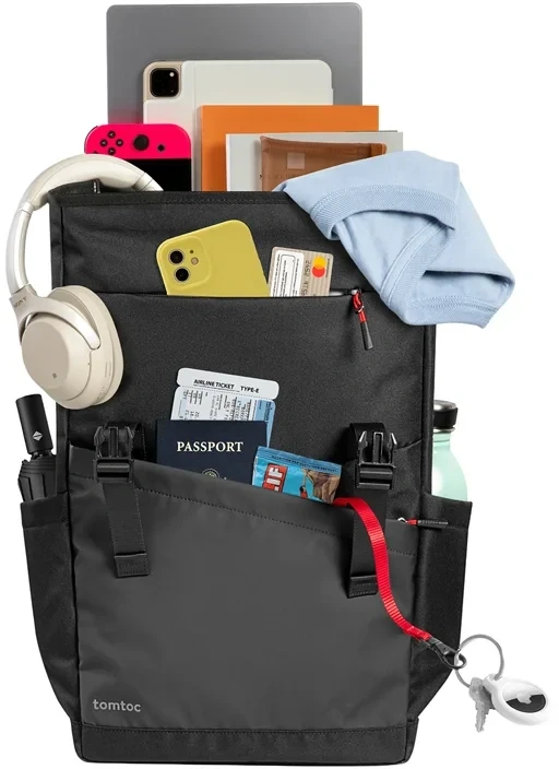 Tomtoc Slash-T64 18L / 15.6'' Nešiojamas kompiuteris Backpack (Meteorite)