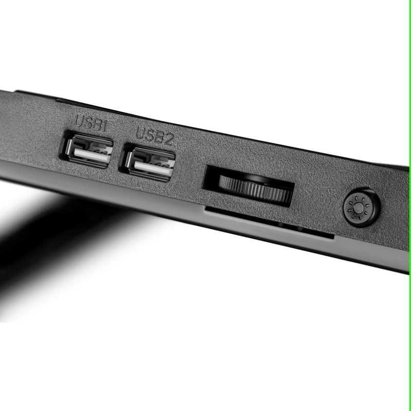 Nešiojamas kompiuteris cooling stand DEFENDER NS-502 15.6"-17" 2W 2xUSB
