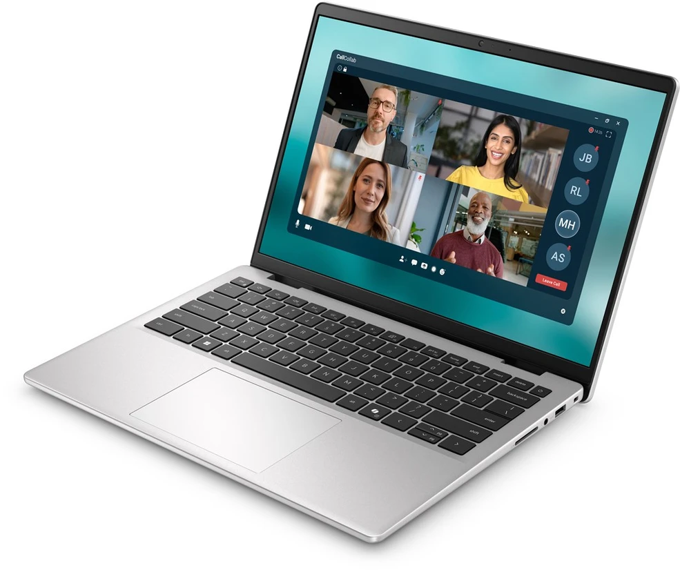 Klaviatūra Dell Pro 14 Essential PV14250 Core 5 120U 14.0FHD+ 300nits AG 16GB DDR5 5200 SSD 512 Intel Graphics FgrPr WLAN+BT BcklKb 54Wh W11Pro Platinum Sidabrinis + Dell pelė MS116 Juoda 3Y Pro Support