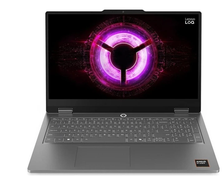 Nešiojamas kompiuteris Lenovo LOQ Essential 15ARP11 | AMD Ryzen 7 170, 15.6" FHD, 16 GB RAM, 512 GB SSD, GeForce RTX 5060, Windows 11 Home | Pilkas (20 EUR nuolaidos kodas)
