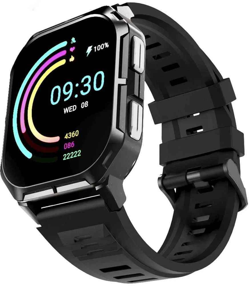 HiFuture FutureFit Ultra3 išmanusis laikrodis juodas