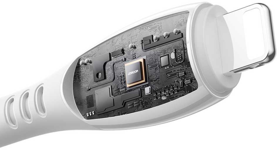 „Joyroom S-A59 Vibrant Series“ 30 W USB-C – „Lightning“ laidas, 1,2 m, baltas