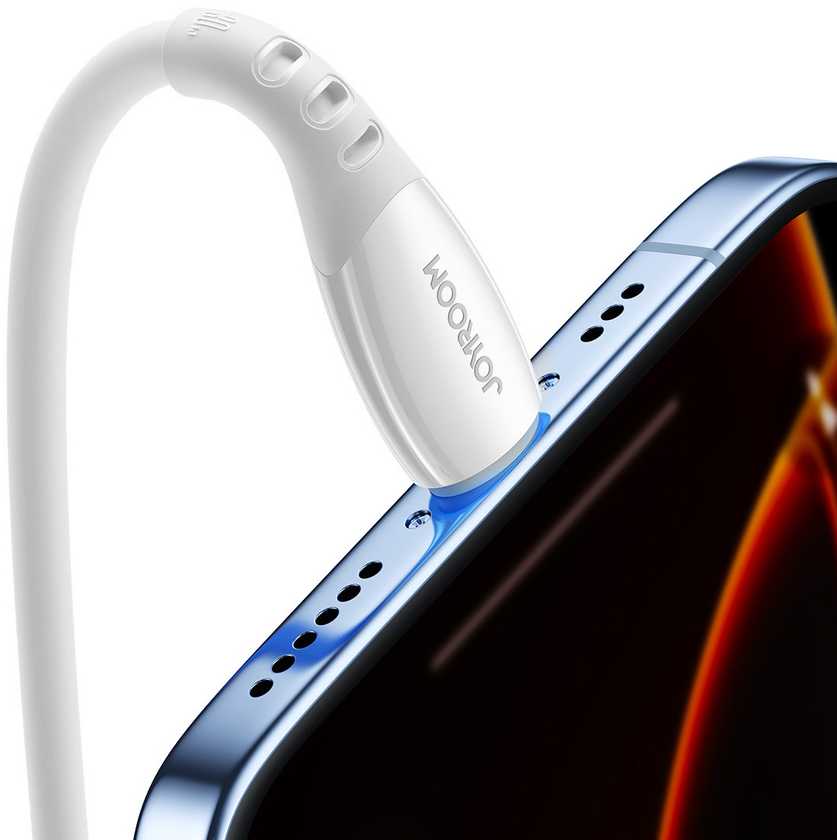 „Joyroom S-A59 Vibrant Series“ 30 W USB-C – „Lightning“ laidas, 1,2 m, baltas