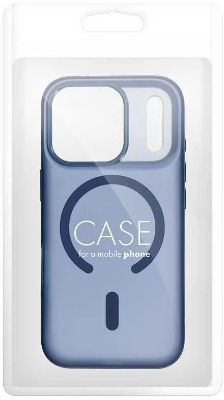 OEM dėklas, skirtas „iPhone 16 Flexline Mag Cover“, suderinamas su „MagSafe“, tamsiai mėlynas