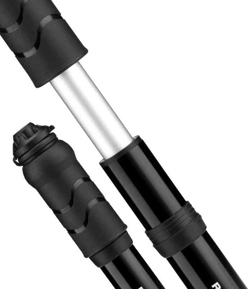 Rockbros 810PCS-HP mini rankinis dviračio siurblys su Presta ir Schrader žarna - Juodas