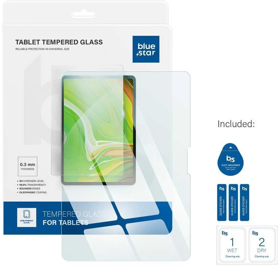 BlueStar Blue Star Grūdintas stiklas iPad Air 13" (2024) telefonui, mėlynas