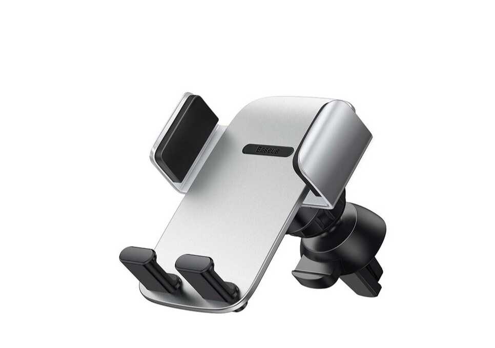 Baseus Easy Control Pro telefono laikiklis automobiliui – Sidabrinis