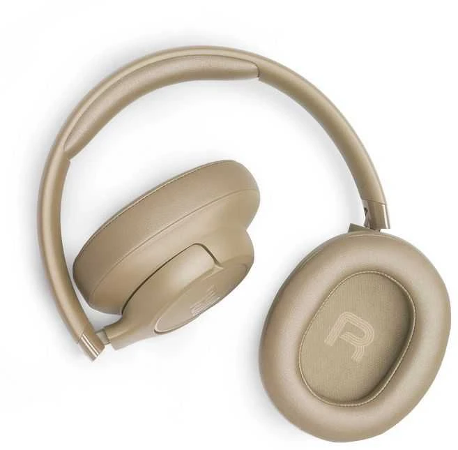 JBL Tune 780NC smėlio spalvos ausinių viršutinis vaizdas