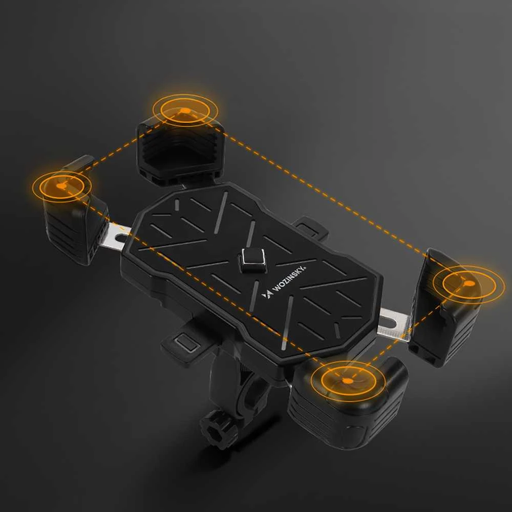 Wozinsky WUD-01B Handlebar Phone Holder for Bike - Juodas