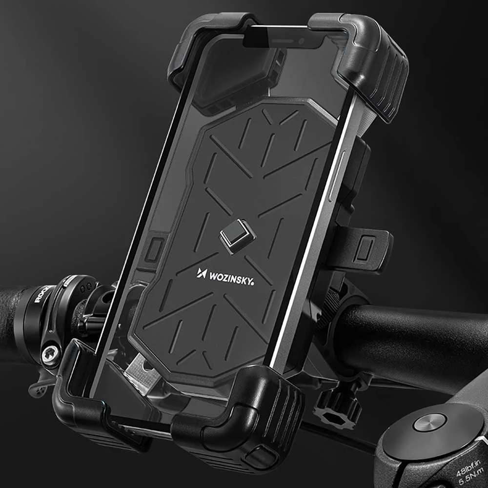 Wozinsky WUD-01B Handlebar Phone Holder for Bike - Juodas