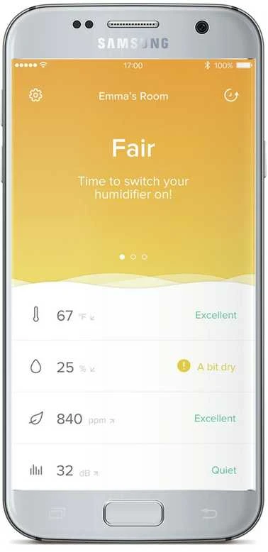 Netatmo Išmanusis patalpų oro kokybės monitorius