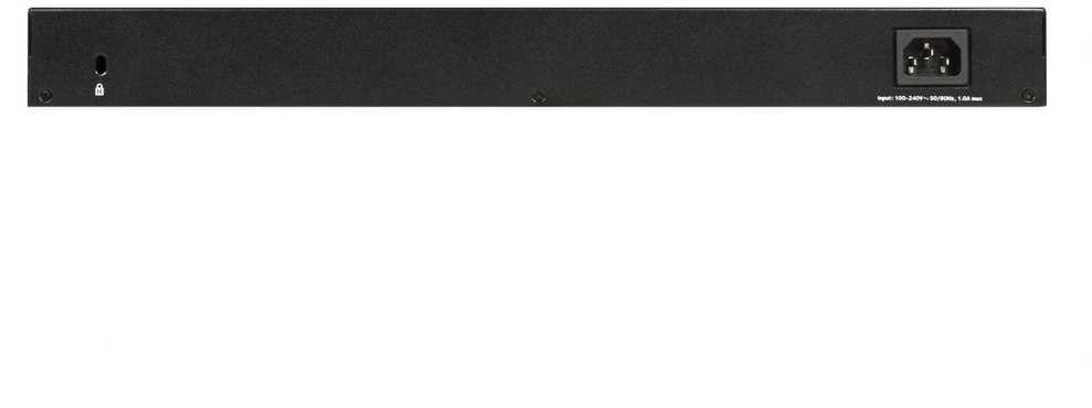 NETGEAR GS348 Unmanaged Gigabit Ethernet (10/100/1000) 1U Juodas
