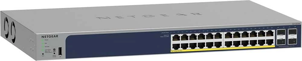 Šakotuvas NETGEAR 28PT GE POE+ išmanusis jungiklis