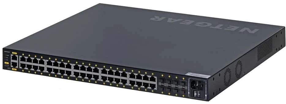 Šakotuvas „Netgear“ jungiklis GSM4248PX (GSM4248PX-100EUS) (GSM4248PX100EUS)